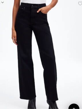 Madewell The Perfect Vintage Wide Leg Crop Jeans